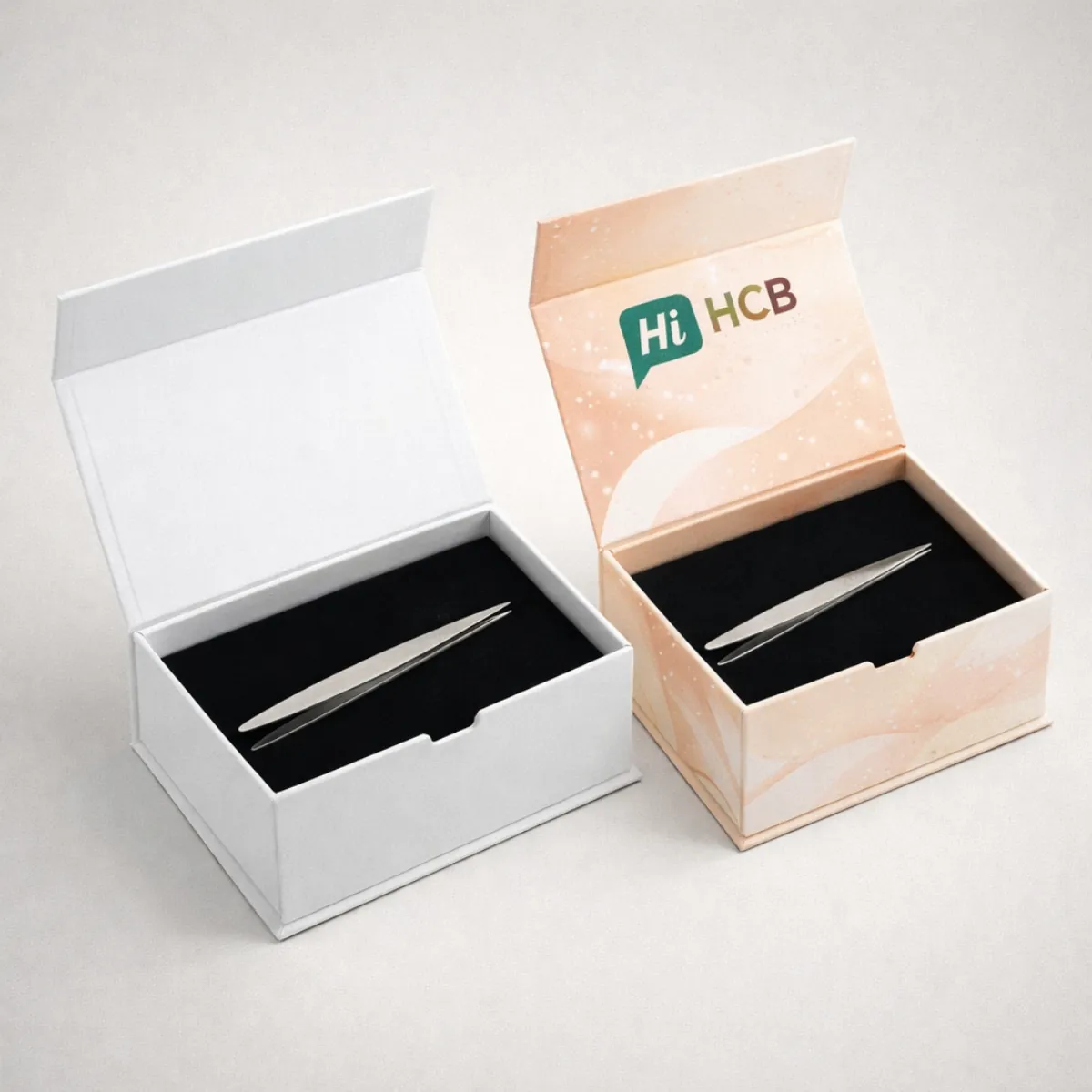 A versatile collection of modern tweezer boxes available in different shapes to suit various tool types- class=